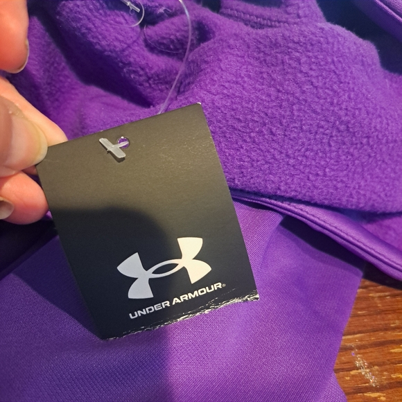 😃NWT UNDER ARMOUR FLEECE HOODIE - Picture 6 of 6